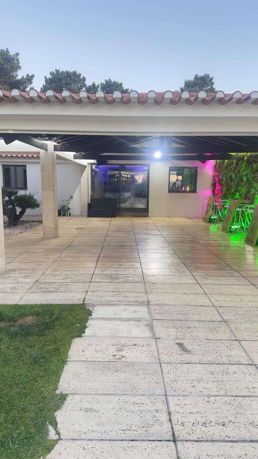 Dance floor lights